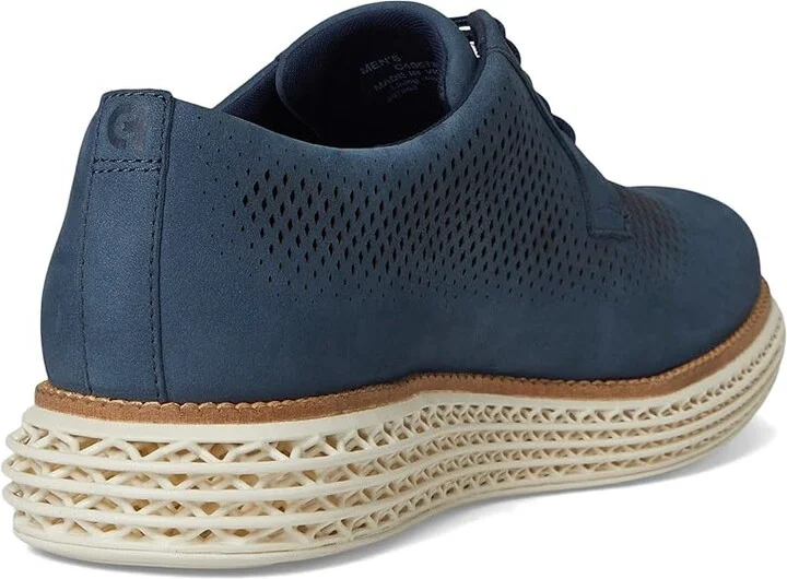 Cole Haan Original Grand 2.0 Men's Lace Up Wing Tip Shoes Big Dipper Nubuck/Ancient Scroll : 13 D - Medium, Leather - Image 4