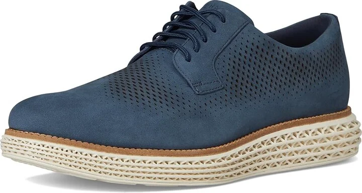 Cole Haan Original Grand 2.0 Men's Lace Up Wing Tip Shoes Big Dipper Nubuck/Ancient Scroll : 13 D - Medium, Leather - Image 5