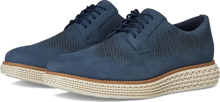 Cole Haan Original Grand 2.0 Men's Lace Up Wing Tip Shoes Big Dipper Nubuck/Ancient Scroll : 13 D - Medium, Leather