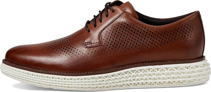 Cole Haan Original Grand 2.0 Oxford Men's Lace Up Wing Tip Shoes British Tan/White : 12 W - Wide, EVA/Lace/Leather - Image 6