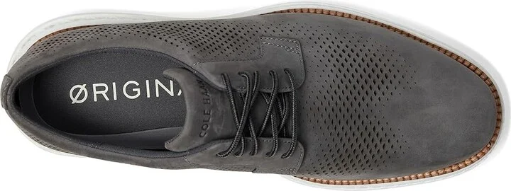 Cole Haan Original Grand 2.0 Oxford Men's Lace Up Wing Tip Shoes Ironstone Nubuck : 7 D - Medium, EVA/Lace/Leather - Image 2