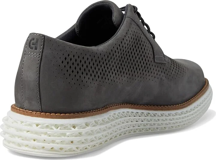 Cole Haan Original Grand 2.0 Oxford Men's Lace Up Wing Tip Shoes Ironstone Nubuck : 7 D - Medium, EVA/Lace/Leather - Image 4