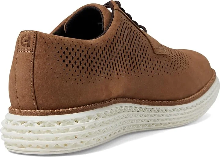 Cole Haan Original Grand 2.0 Oxford Men's Lace Up Wing Tip Shoes Light Whiskey Nubuck : 10 D - Medium, EVA/Lace/Leather - Image 4