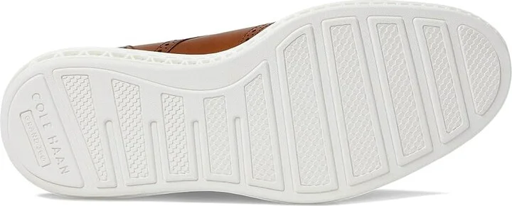 Cole Haan Original Grand 2.0 Wing Tip Oxford Men's Lace Up Wing Tip Shoes British Tan : 8.5 D - Medium, Leather - Image 3