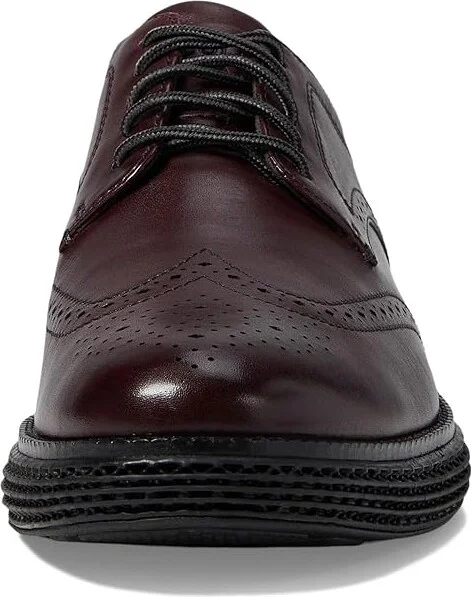 Cole Haan Original Grand 2.0 Wing Tip Oxford Men's Lace Up Wing Tip Shoes Papaya : 10 D - Medium, Leather - Image 5
