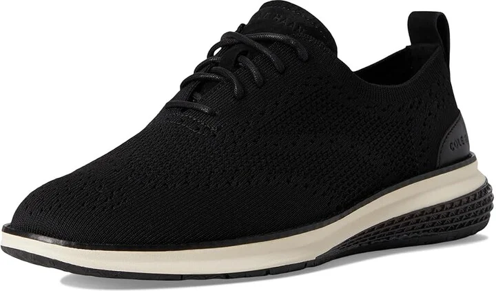 Cole Haan Original Grand Energy Weave Stitchlite Wing Oxford Men's Lace-up Boots Black/Ivory/Ivory : 8.5 D - Medium, Leather - Image 5