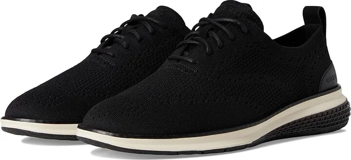 Cole Haan Original Grand Energy Weave Stitchlite Wing Oxford Men's Lace-up Boots Black/Ivory/Ivory : 8.5 D - Medium, Leather