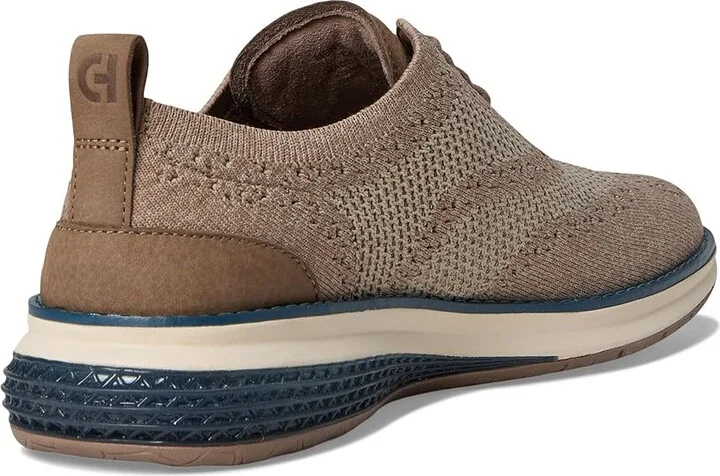 Cole Haan Original Grand Energy Weave Stitchlite Wing Oxford Men's Lace-up Boots Light Sesame/Coffee/Indian Teal/Ivory : 9 D - Medium - Image 4