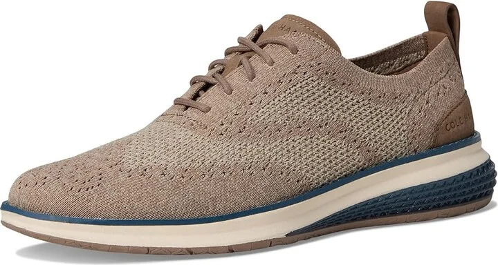 Cole Haan Original Grand Energy Weave Stitchlite Wing Oxford Men's Lace-up Boots Light Sesame/Coffee/Indian Teal/Ivory : 9 D - Medium - Image 5