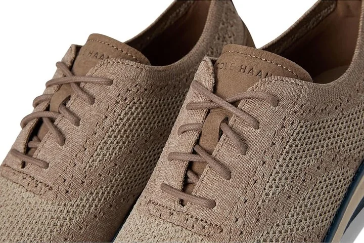 Cole Haan Original Grand Energy Weave Stitchlite Wing Oxford Men's Lace-up Boots Light Sesame/Coffee/Indian Teal/Ivory : 9 D - Medium - Image 7