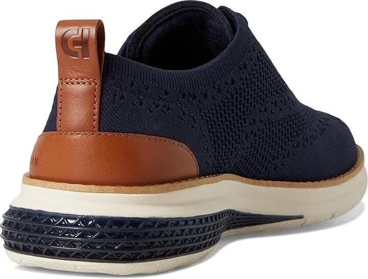 Cole Haan Original Grand Energy Weave Stitchlite Wing Oxford Men's Lace-up Boots Navy Blazer/Ivory/Natural : 13 D - Medium, Leather - Image 4