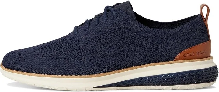 Cole Haan Original Grand Energy Weave Stitchlite Wing Oxford Men's Lace-up Boots Navy Blazer/Ivory/Natural : 13 D - Medium, Leather - Image 6