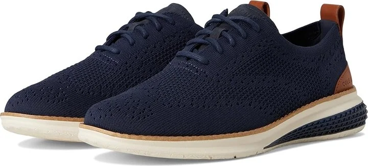 Cole Haan Original Grand Energy Weave Stitchlite Wing Oxford Men's Lace-up Boots Navy Blazer/Ivory/Natural : 13 D - Medium, Leather
