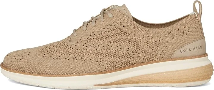 Cole Haan Original Grand Energy Weave Stitchlite Wing Oxford Men's Lace-up Boots Rye/Ivory/Natural : 8 D - Medium, Leather - Image 6