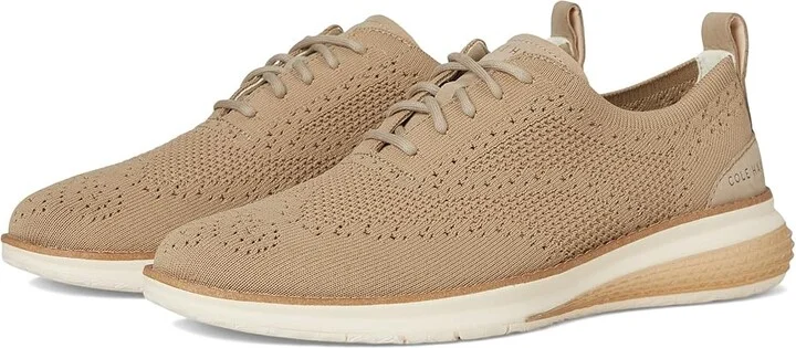 Cole Haan Original Grand Energy Weave Stitchlite Wing Oxford Men's Lace-up Boots Rye/Ivory/Natural : 8 D - Medium, Leather