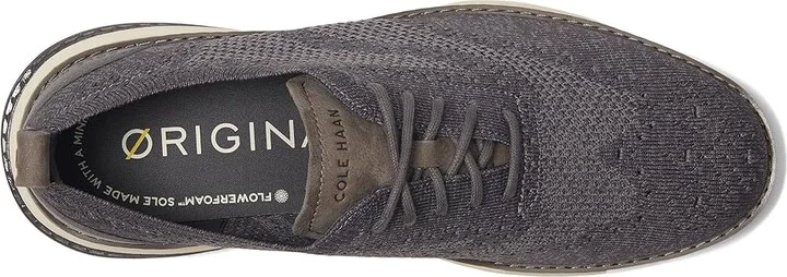 Cole Haan Original Grand Energy Weave Stitchlite Wing Oxford Men's Lace-up Boots Stormcloud/Ironstone/Ivory : 12 D - Medium, Leather - Image 2