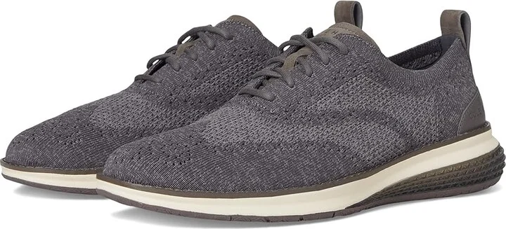 Cole Haan Original Grand Energy Weave Stitchlite Wing Oxford Men's Lace-up Boots Stormcloud/Ironstone/Ivory : 12 D - Medium, Leather