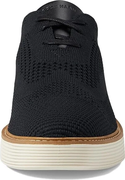 Cole Haan Original Grand Platform Stitchlite Oxford Women's Shoes Black Knit/Ivory : 5.5 B - Medium, Synthetic - Image 5