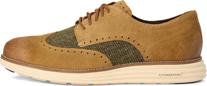 Cole Haan Original Grand Remastered Wing Tip Men's Lace Up Wing Tip Shoes Tweed : 12 D - Medium, Leather - Image 6