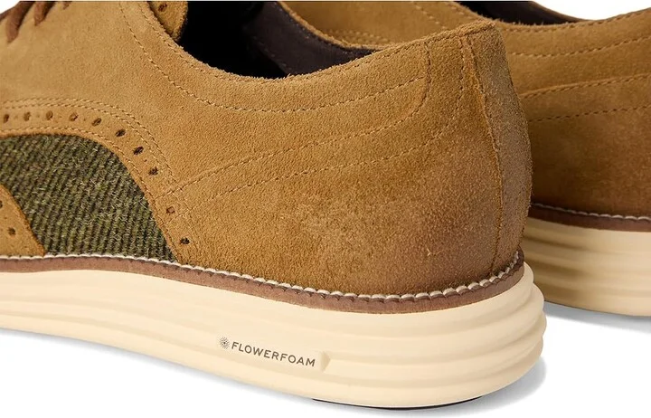 Cole Haan Original Grand Remastered Wing Tip Men's Lace Up Wing Tip Shoes Tweed : 12 D - Medium, Leather - Image 7