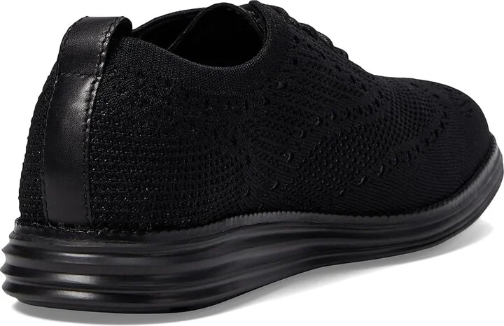 Cole Haan Original Grand Stitchlite Wingtip Oxford Men's Shoes Black/Black : 7.5 D - Medium - Image 5