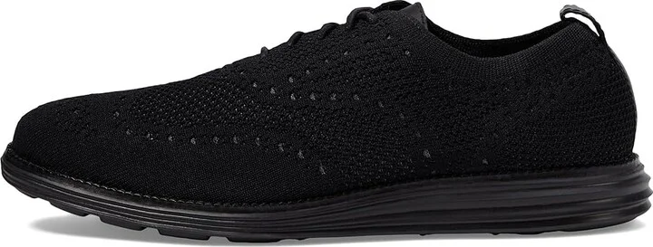 Cole Haan Original Grand Stitchlite Wingtip Oxford Men's Shoes Black/Black : 7.5 D - Medium - Image 7