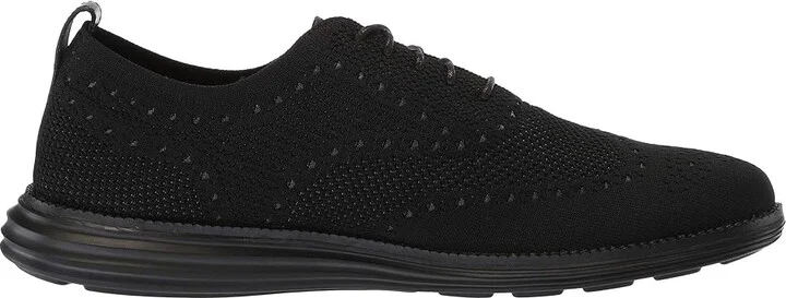Cole Haan Original Grand Stitchlite Wingtip Oxford Men's Shoes Black/Black : 7.5 D - Medium - Image 8