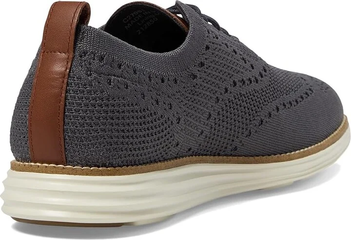 Cole Haan Original Grand Stitchlite Wingtip Oxford Men's Shoes Magnet/Ivory : 10 D - Medium - Image 5