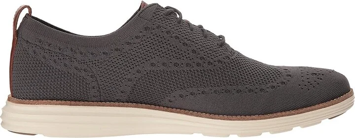 Cole Haan Original Grand Stitchlite Wingtip Oxford Men's Shoes Magnet/Ivory : 10 D - Medium - Image 8