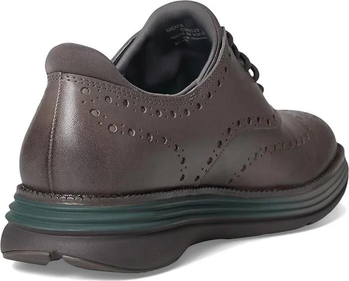 Cole Haan Original Grand Ultra Wingtip Oxford Men's Shoes December Sky/Pavement/N Atlantic : 11 D - Medium, Leather - Image 4