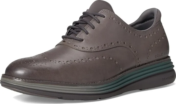 Cole Haan Original Grand Ultra Wingtip Oxford Men's Shoes December Sky/Pavement/N Atlantic : 11 D - Medium, Leather - Image 5