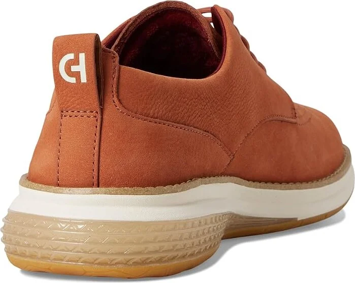 Cole Haan Originalgrand Energy Weave Plain Toe Oxford Men's Lace-up Boots Auburn Nubuck/Ivory/Gum : 7 D - Medium, Leather - Image 4