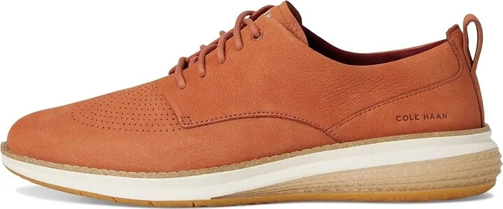 Cole Haan Originalgrand Energy Weave Plain Toe Oxford Men's Lace-up Boots Auburn Nubuck/Ivory/Gum : 7 D - Medium, Leather - Image 6