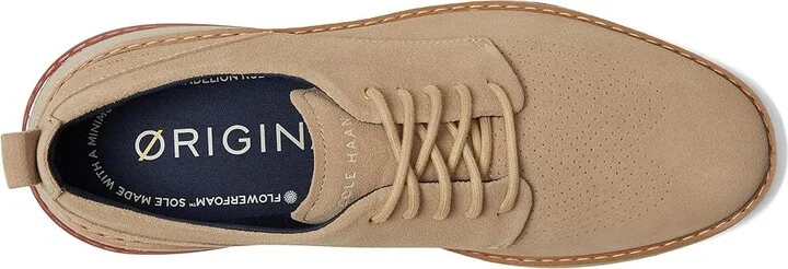Cole Haan Originalgrand Energy Weave Plain Toe Oxford Men's Lace-up Boots Birchsuede/Picante/Ancient Scroll : 10 W - Wide, Leather - Image 2