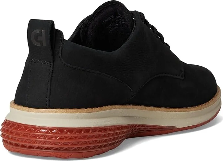 Cole Haan Originalgrand Energy Weave Plain Toe Oxford Men's Lace-up Boots Black Nubuck/Picante : 12 D - Medium, Leather - Image 4