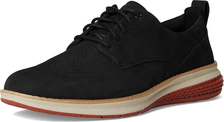 Cole Haan Originalgrand Energy Weave Plain Toe Oxford Men's Lace-up Boots Black Nubuck/Picante : 12 D - Medium, Leather - Image 5