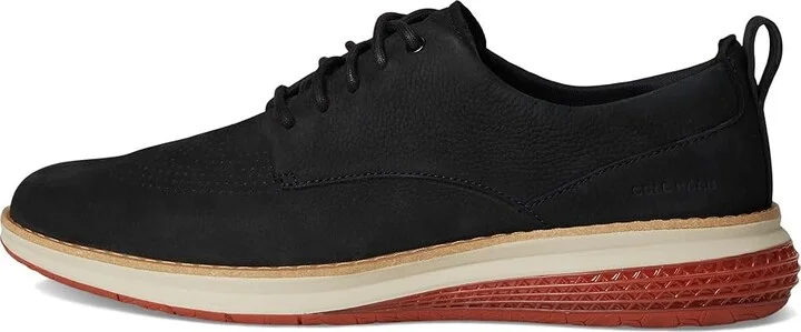 Cole Haan Originalgrand Energy Weave Plain Toe Oxford Men's Lace-up Boots Black Nubuck/Picante : 12 D - Medium, Leather - Image 6