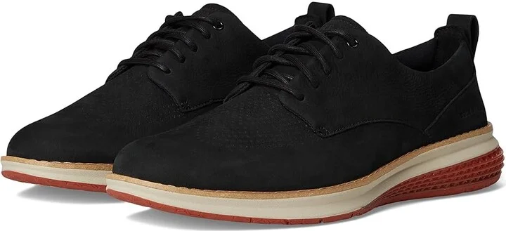 Cole Haan Originalgrand Energy Weave Plain Toe Oxford Men's Lace-up Boots Black Nubuck/Picante : 12 D - Medium, Leather