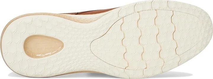 Cole Haan Originalgrand Energy Weave Plain Toe Oxford Men's Lace-up Boots British Tan/Ivory/Dark Chocolate : 9 W - Wide, Leather - Image 3