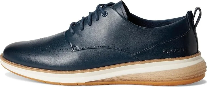 Cole Haan Originalgrand Energy Weave Plain Toe Oxford Men's Lace-up Boots Navy Blazer/Ivory/Dark Gum : 9 D - Medium, Leather - Image 6