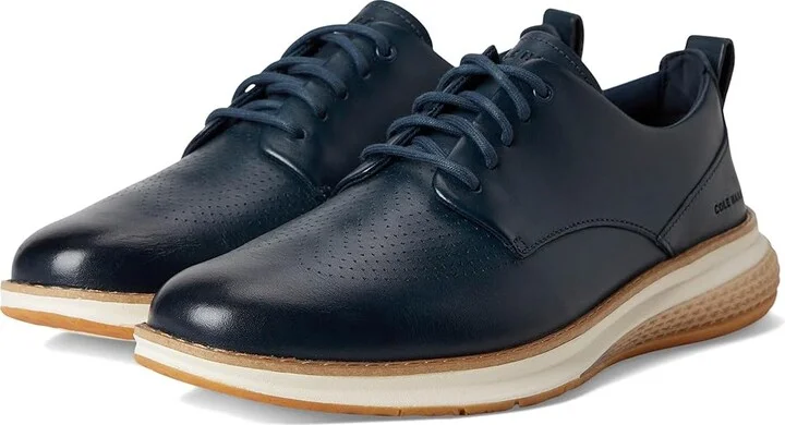 Cole Haan Originalgrand Energy Weave Plain Toe Oxford Men's Lace-up Boots Navy Blazer/Ivory/Dark Gum : 9 D - Medium, Leather