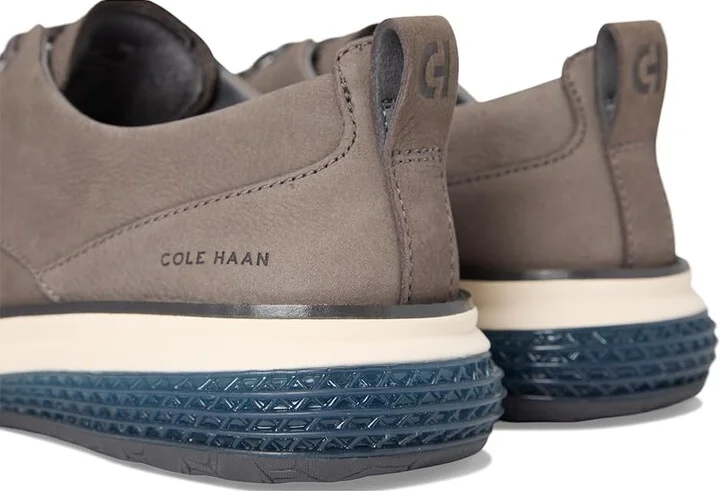 Cole Haan Originalgrand Energy Weave Plain Toe Oxford Men's Lace-up Boots Storm Cloud Nubuck/Indian Teal/Ivory : 10 W - Wide, Leather - Image 7
