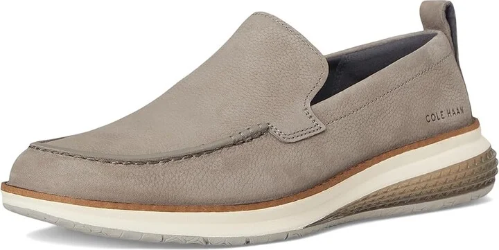 Cole Haan Originalgrand Energyweave Venetian Loafers Men's Lace-up Boots Ironstone Nubuck/Paloma/Paloma : 9 D - Medium, Leather - Image 5