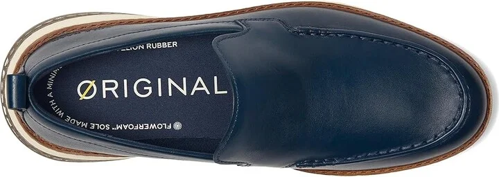 Cole Haan Originalgrand Energyweave Venetian Loafers Men's Lace-up Boots Navy Blazer/Paloma/Gum : 11.5 D - Medium, Leather - Image 2