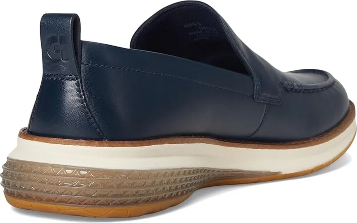 Cole Haan Originalgrand Energyweave Venetian Loafers Men's Lace-up Boots Navy Blazer/Paloma/Gum : 11.5 D - Medium, Leather - Image 4