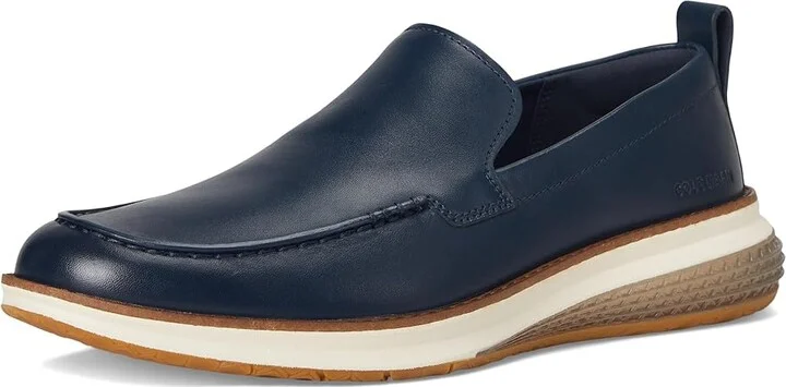 Cole Haan Originalgrand Energyweave Venetian Loafers Men's Lace-up Boots Navy Blazer/Paloma/Gum : 11.5 D - Medium, Leather - Image 5