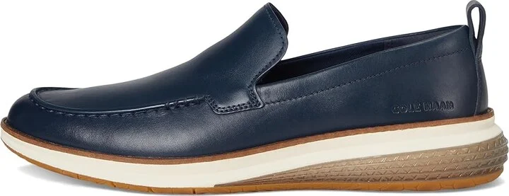 Cole Haan Originalgrand Energyweave Venetian Loafers Men's Lace-up Boots Navy Blazer/Paloma/Gum : 11.5 D - Medium, Leather - Image 6