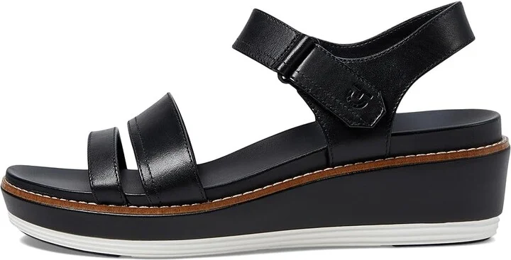 Cole Haan Originalgrand Peyton Flatform Women's Sandals Black/Black : 7 B - Medium, Leather - Image 6