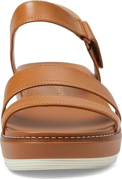Cole Haan Originalgrand Peyton Flatform Women's Sandals Pecan/Pecan : 7.5 B - Medium, Leather - Image 2