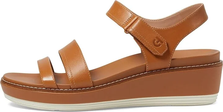 Cole Haan Originalgrand Peyton Flatform Women's Sandals Pecan/Pecan : 7.5 B - Medium, Leather - Image 6
